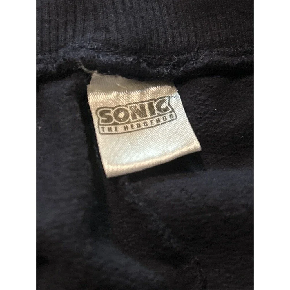 Sonic The Hedgehog Orange Navy Short Sleeve Shirt And Jogging Pants Size 7